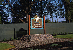 eagle foundry sign